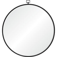 Rayden Wall Mirror Matte Black By Renwil