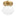 Julep 6-inch 1-light Brushed Gold Semi-Flush Mount with Opal Glass Shade