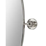 Azalea Wall Mirror Nickel Plated By Renwil