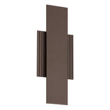Jacks 15-inch Architectural Bronze 5CCT LED Exterior Wall Sconce