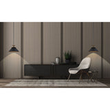 Tremolo 16-inch 1-light Textured Black and Champagne Gold Pendant Light