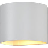 Zak Wall Sconce Matte White By Renwil