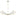 Sussex 47-inch 4-light Champagne Gold and Black Faux Leather Linear Chandelier
