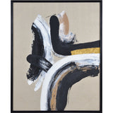 Ilya  Canvas Art Black By Renwil