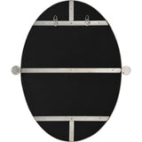 Azalea Wall Mirror Nickel Plated By Renwil
