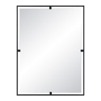Marco Wall Mirror MATTE BLACK By Renwil