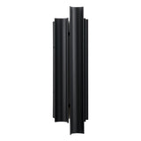 Kestrel 22-inch 3-light Textured Black 5CCT LED Exterior Wall Sconce