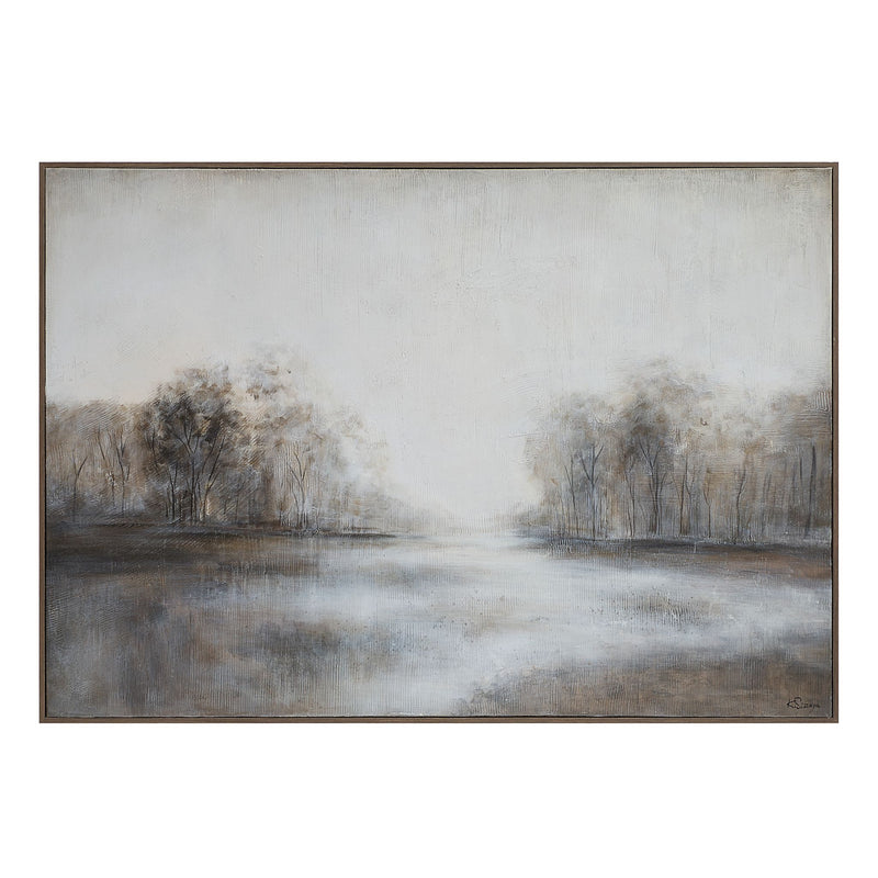 Country  Canvas Art DARK BROWN By Renwil
