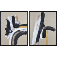 Ilya  Canvas Art Black By Renwil