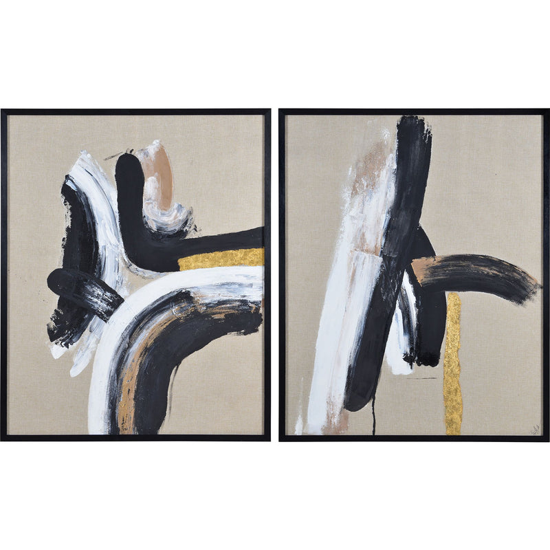 Ilya  Canvas Art Black By Renwil