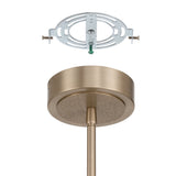 Overture 48-inch 8-light Champagne Gold 5CCT LED Chandelier