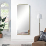 Meryem Full Length Mirror Gold By Renwil