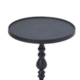 Yates Side Table Matte Black By Renwil