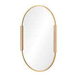 Kerianne Wall Mirror Gold Leaf By Renwil