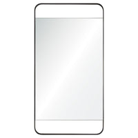 Tiffey Wall Mirror Charcoal grey By Renwil