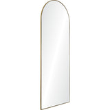 Thatcher Full Length Mirror Gold Leaf By Renwil