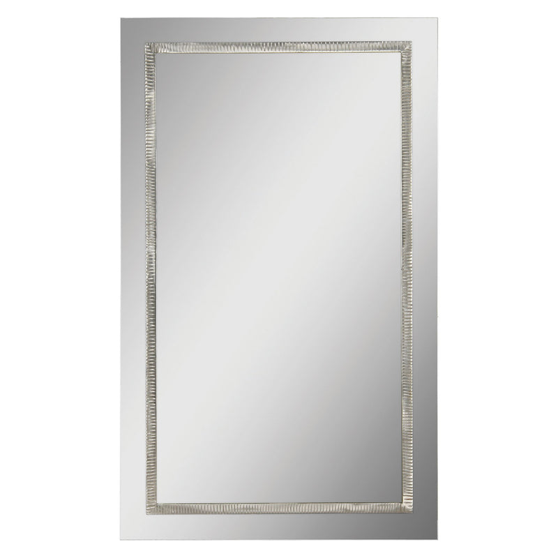 Stanton Wall Mirror Satin nickel By Renwil