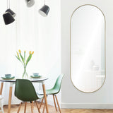 Marius Full Length Mirror Gold Leaf By Renwil