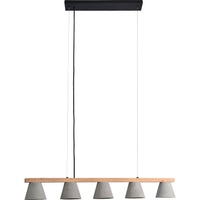 Zain Ceiling Fixture Brown By Renwil