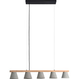 Zain Ceiling Fixture Brown By Renwil