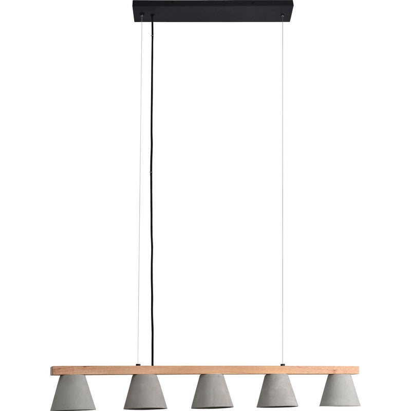 Zain Ceiling Fixture Brown By Renwil