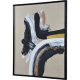 Ilya  Canvas Art Black By Renwil