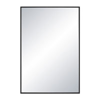 Gasel Wall Mirror MATTE BLACK By Renwil
