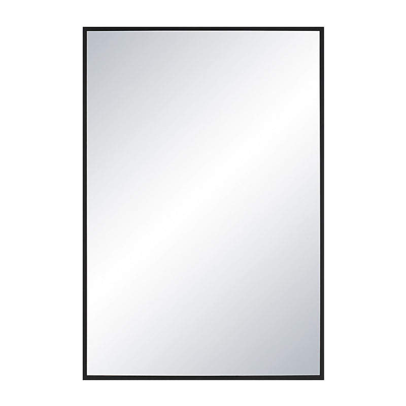 Gasel Wall Mirror MATTE BLACK By Renwil