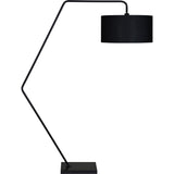 Penelin Floor Lamp Matte Black By Renwil
