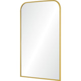 Merrimack Wall Mirror Gold By Renwil