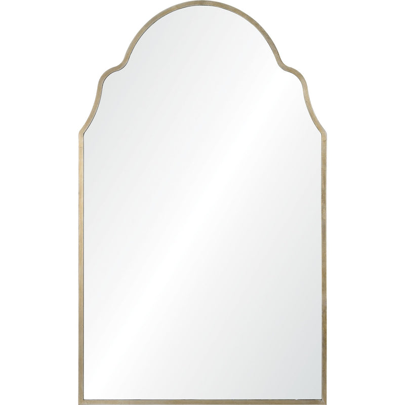 Natasha Wall Mirror Antique Silver Leaf By Renwil