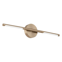 Overture 24-inch 2-light Champagne Gold 5CCT LED Vanity Light