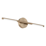 Overture 24-inch 2-light Champagne Gold 5CCT LED Vanity Light