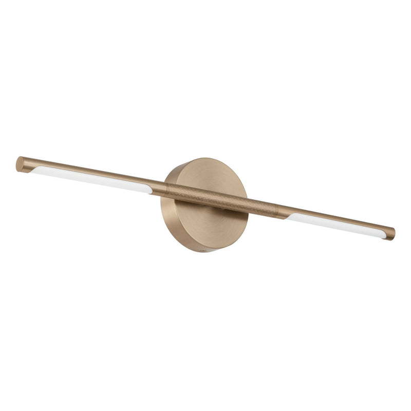 Overture 24-inch 2-light Champagne Gold 5CCT LED Vanity Light