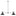 Tremolo 60-inch 2-light Textured Black and Champagne Gold Linear Chandelier
