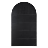 Farida Full Length Mirror Matte Black By Renwil