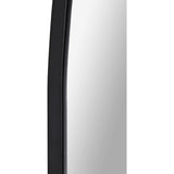 Lamia Wall Mirror Matte Black By Renwil