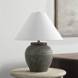 Lino Table Lamp Olive Wash By Renwil