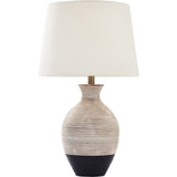 Ignacio Table Lamp Black And White By Renwil
