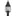 Glencrest 20-inch 1-light Textured Black Exterior Post Light with Clear Water Glass
