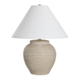 Fela Table Lamp Cream Wash By Renwil