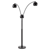 Folia Floor Lamp Matte Black By Renwil
