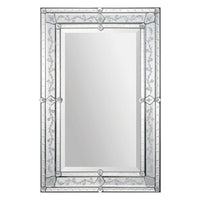 Vincenzo Wall Mirror Clear By Renwil