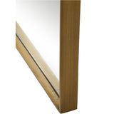 Northern Wall Mirror Antique Brass By Renwil
