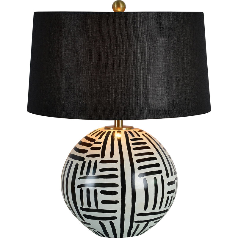 Milka Table Lamp Antique Brass By Renwil