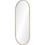 Marius Full Length Mirror Gold Leaf By Renwil