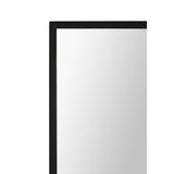 Amara Wall Mirror Matte Black By Renwil