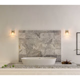 Gilford 5-inch 1-light Champagne Gold Vanity Light with Clear Glass Shade