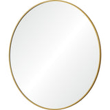 Alegre Wall Mirror Gold By Renwil
