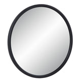 Namur Wall Mirror MATTE BLACK By Renwil